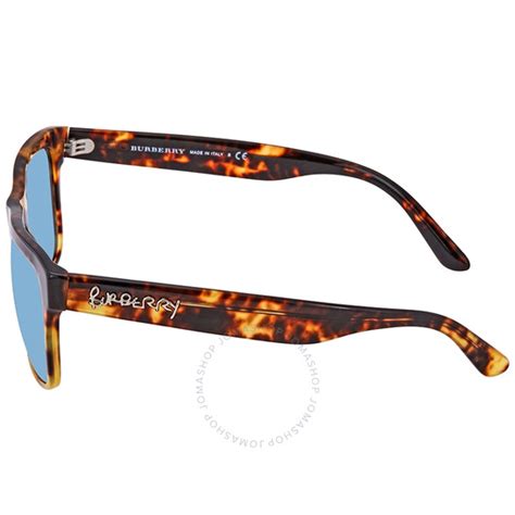 burberry doodle sunglasses|Burberry The Doodle Blue Rectangular Men's Sunglasses .